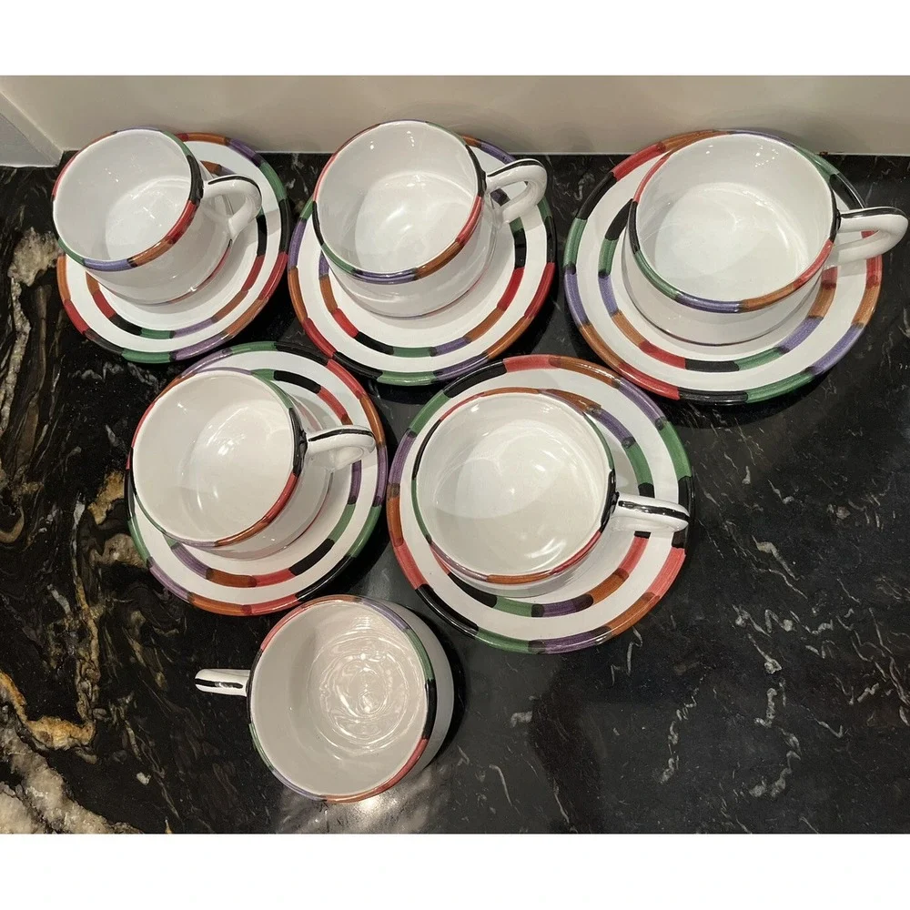 Deruta Pottery cups good